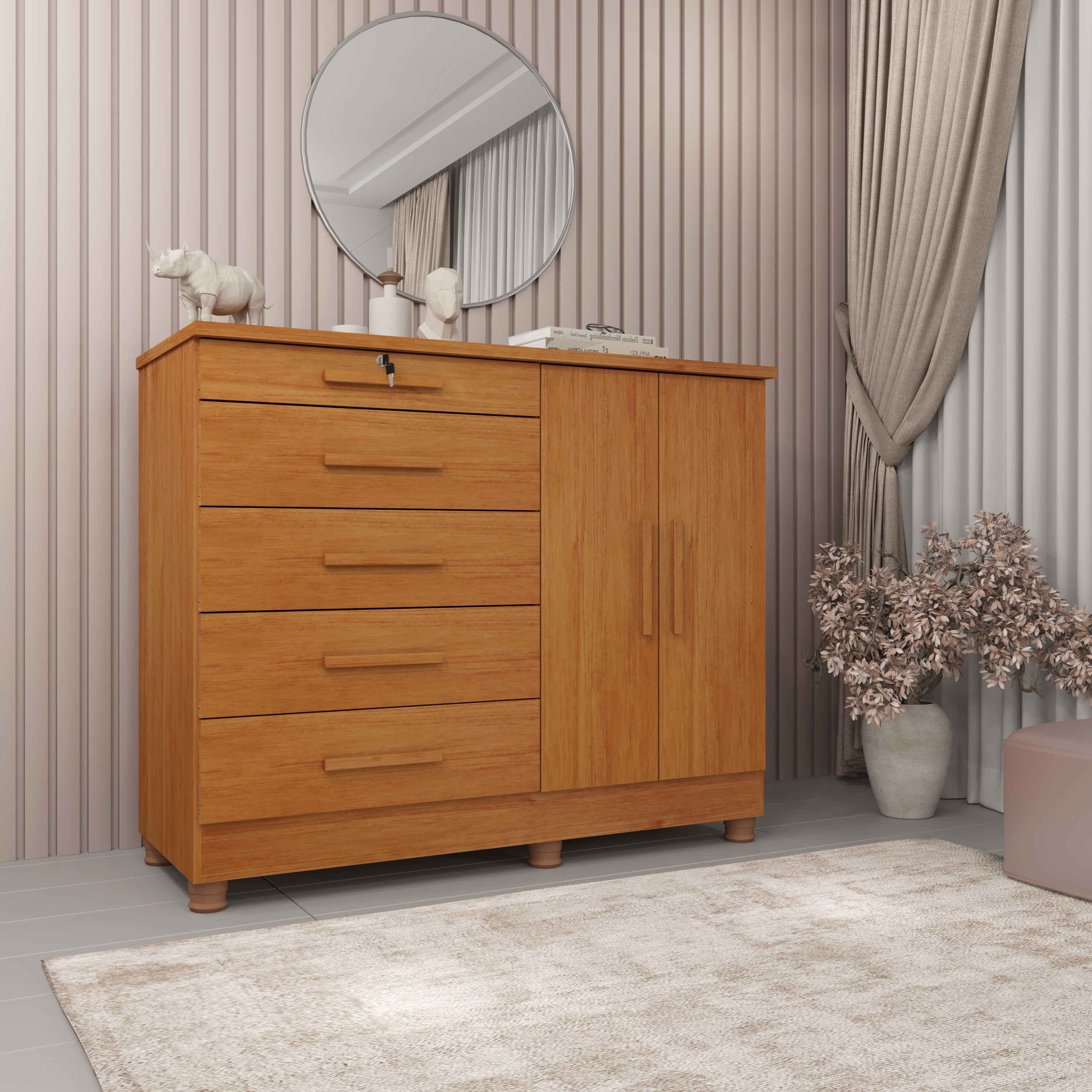 Cômoda Istambul 2 PT 5 GV Tcil