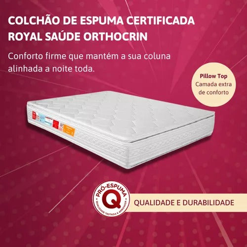 Colchão Royal Saúde D45 Orthocrin