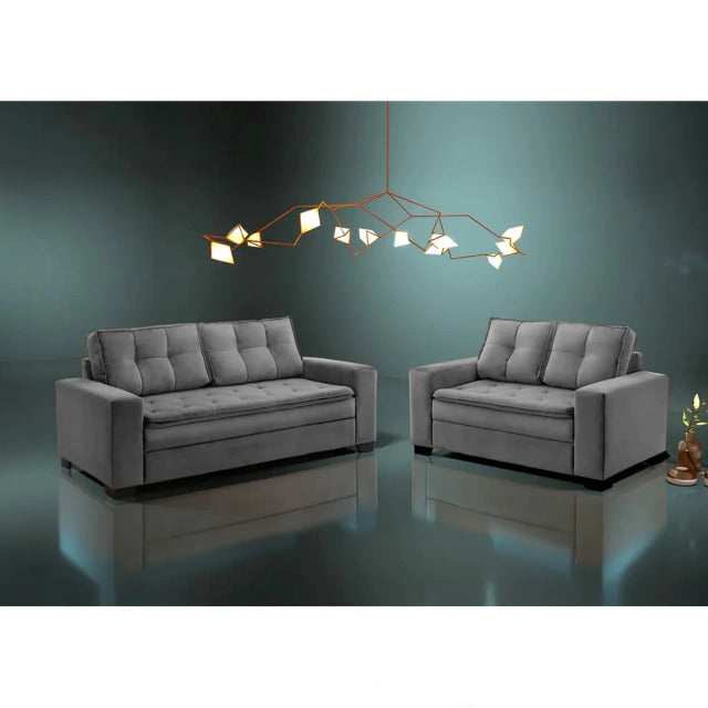 Conjunto Sofa Maguimoveis 3x2 Lugares Stylo