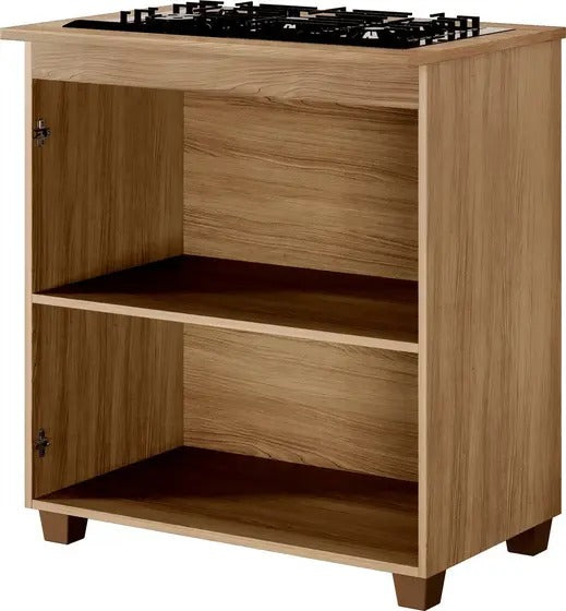 Balcão para Cooktop 5 Bocas Fox - Arte Móveis