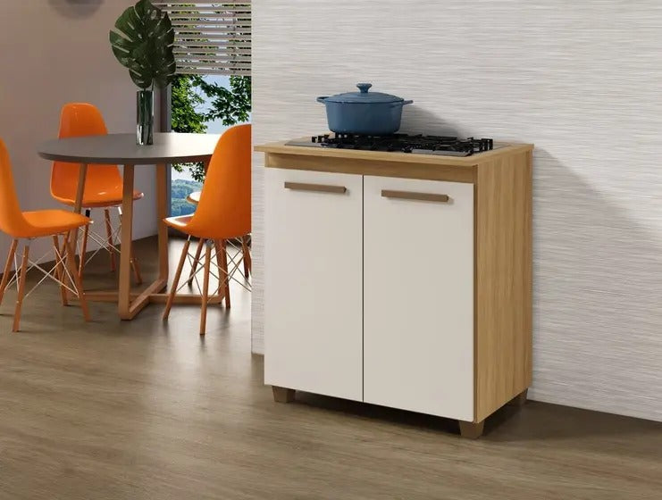 Balcão para Cooktop 5 Bocas Fox - Arte Móveis