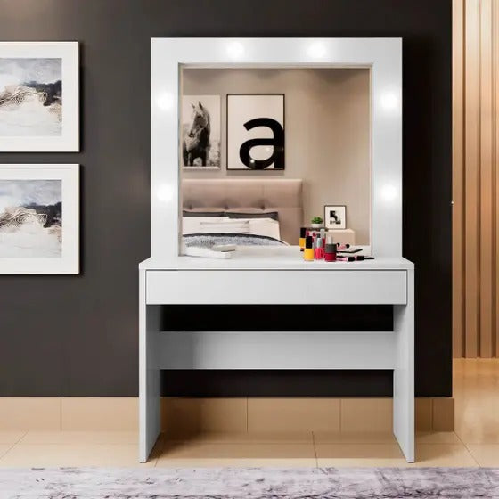 Penteadeira Camarim com Espelho Romance Mavaular