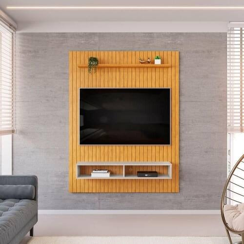 Painel Ripado Aston Tv até 55 Dj Móveis