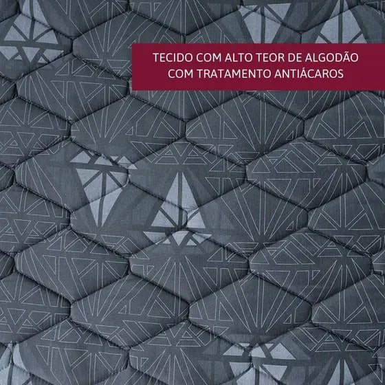 Colchão de Espuma Casal Orthocrin Diamante Black D45