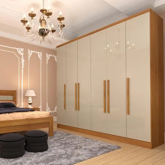 Guarda Roupa Veneza 6 Portas 4 Gavetas TCIL