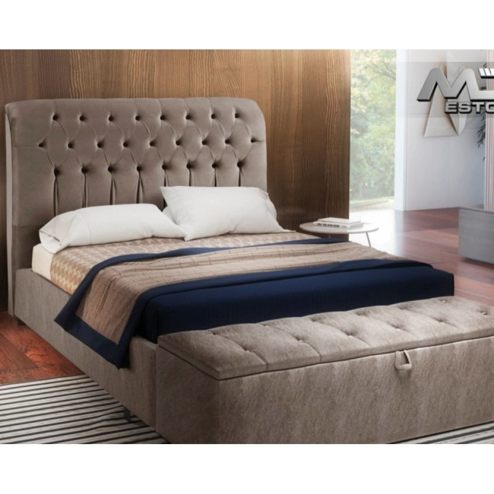 Cabeceira Queen 1,60m Estofada Paris - MDP ESTOFADOS