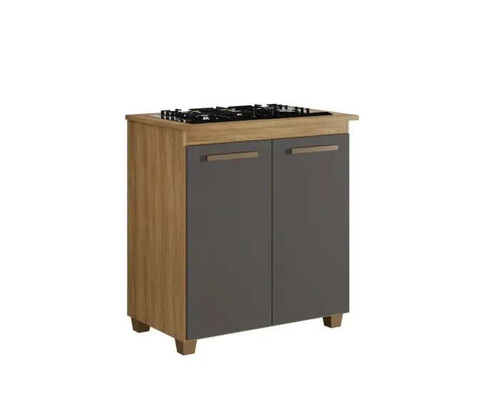 Balcão para Cooktop 5 Bocas Fox - Arte Móveis