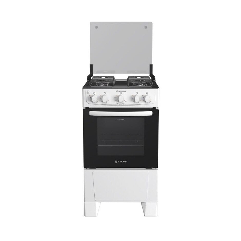 Fogão 4 Bocas Atlas Branco Mônaco Top