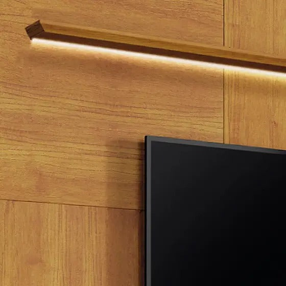 Painel Napoles para TV até 75 Polegadas com LED Mavaular Naturale