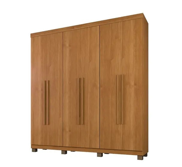 Guarda Roupa Casal 6 Portas 3 Gavetas Milão - Benetil Móveis