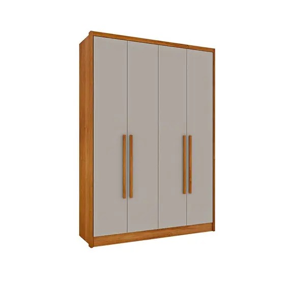 Guarda-Roupa Solteiro Dinamarca 4 PT 2 GV - Tcil