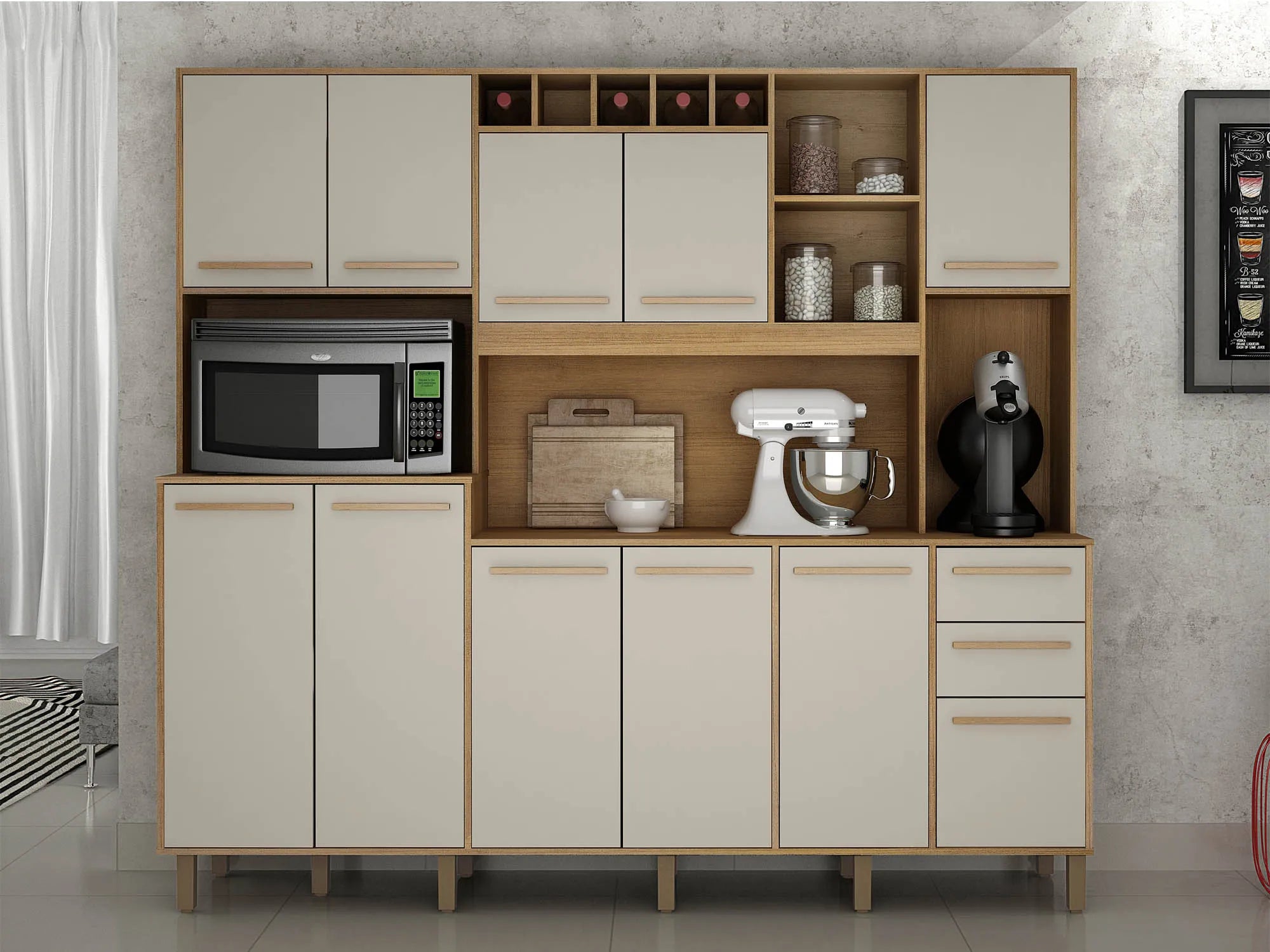 Armário de Cozinha Petra - Valdemóveis