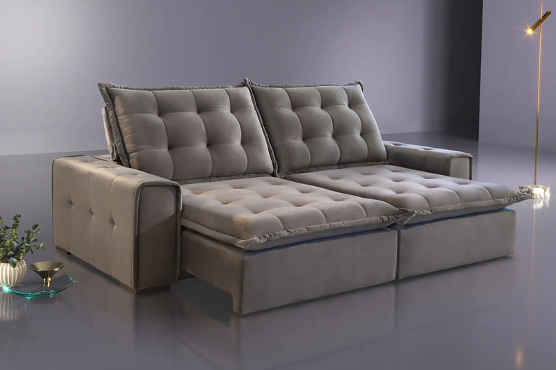 Sofa Retratil Parma 2.30m - MaguiMoveis