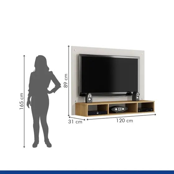 Painel para TV até 46 Polegadas Atena - Valdemóveis
