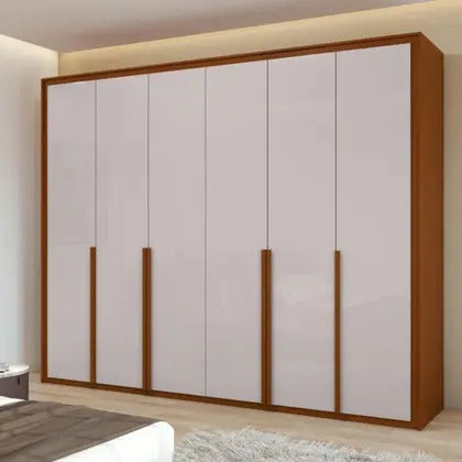 Guarda Roupa Casal 6 Portas 100% MDF Imperatore Lopas