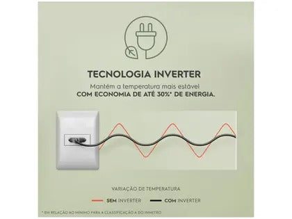 Freezer Horizontal Electrolux Cycle Defrost 314L Inverter Uma Porta HI330