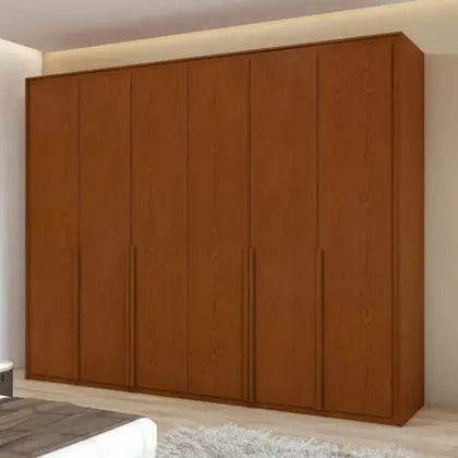 Guarda Roupa Casal 6 Portas 100% MDF Imperatore Lopas