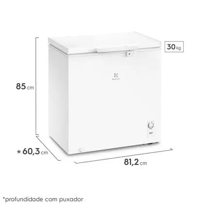 Freezer Horizontal 199 Litros 1 Porta HE200 Electrolux