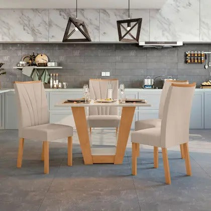 Mesa Apogeu Amêndoa/Off  Lopas