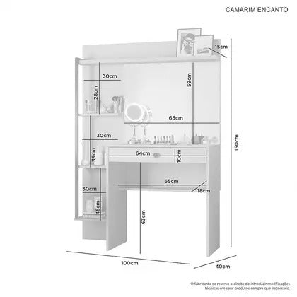 Camarim Encanto Off White - Jcm